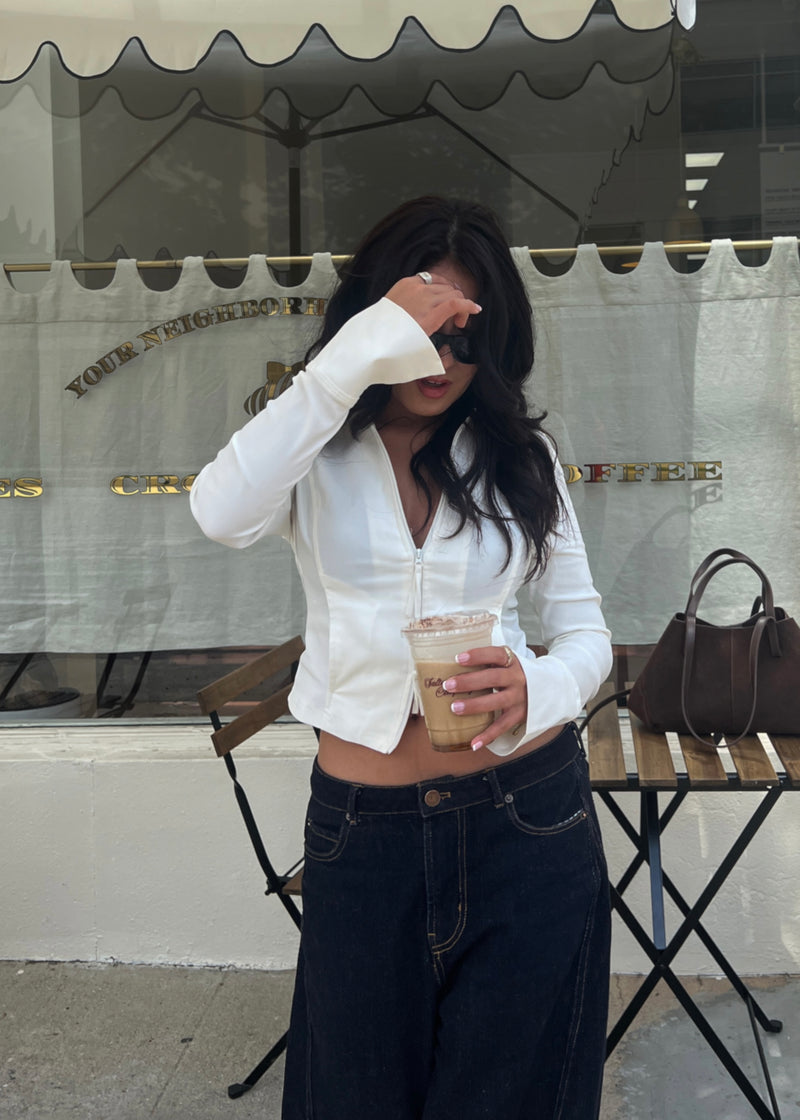 Scarlett Zip-Up Shirt