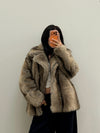Lany Faux Fur Coat