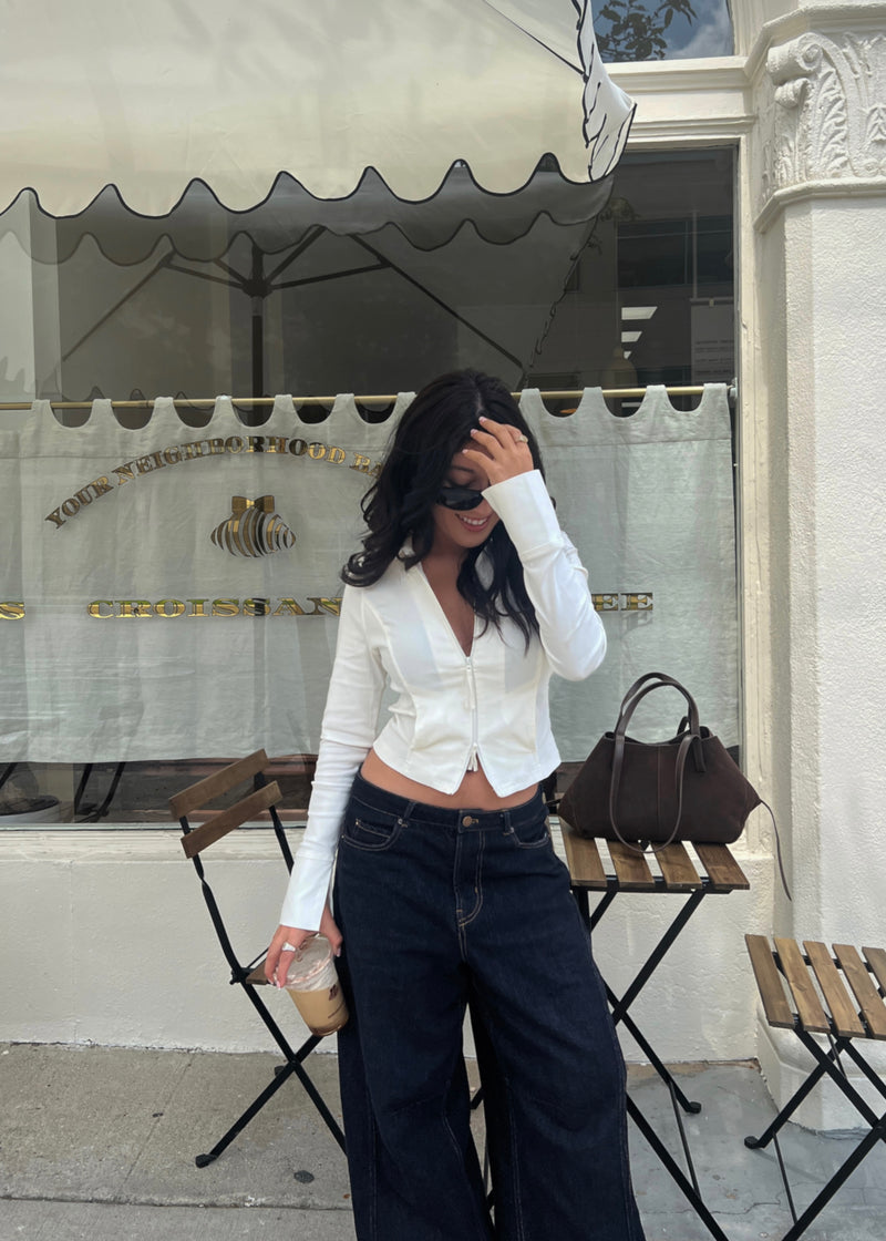 Scarlett Zip-Up Shirt